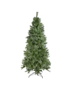 Неосвещенная искусственная рождественская елка из смешанной кашемировой сосны среднего размера Northlight, green