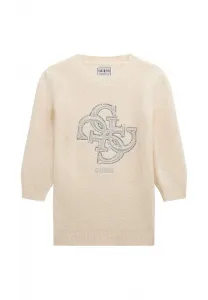 Платье-Свитер glogo Guess, Weiß