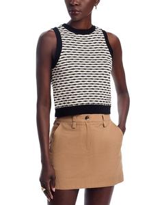 Элис Волнистый Полосатый Топ-бюстье 525, мультиколор