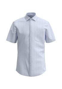 Рубашка деловая обычная Seidensticker, голубой