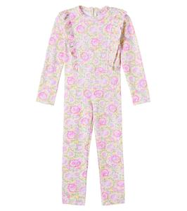 Купальник Linette с цветочным принтом и рюшами Louise Misha, Yellow Capri Cove