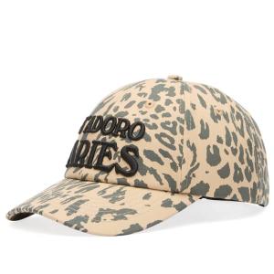 Aries Шапка J'Adoro с леопардовым принтом
