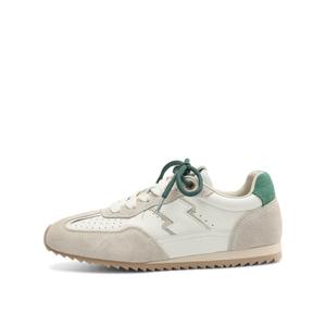 Rosa Bianca Женские легкие низкие кеды на платформе бежево-зеленые, цвет Beige Green