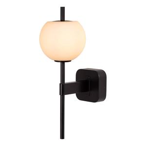 Настенный светильник Lucide Elda, железо - черное