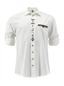 OS-Trachten Традиционная белая рубашка Эсуниу