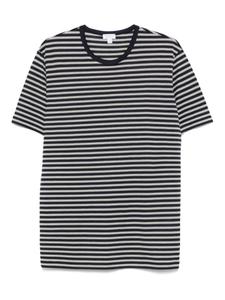 Полосатая футболка Sunspel, синий