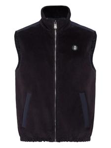 Billionaire жилет с нашивкой-логотипом, синий