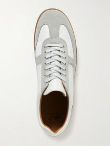 Кроссовки Ansel из замши и кожи MR P., серый