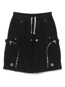 Шорты с кулиской Rick Owens Kids, черный