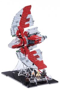 Основание из черного кирпича для LEGO Star Wars 75362 Космический шаттл джедаев Асоки / Черный кирпич Inna marka