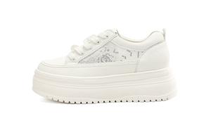 HLA Низкие женские кроссовки для скейтбординга бежевого цвета