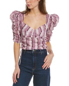 Топ Isabel Marant Étoile Galaor, розовый