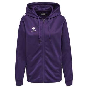 Толстовка Hummel Core XK Poly Full Zip, фиолетовый
