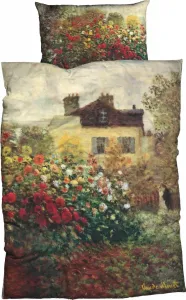 Постельное белье Claude Monet Artist's House Multi Satin 135 см x 200 см Casatex