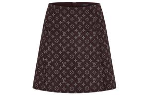 Юбка женская Louis Vuitton, коричневый