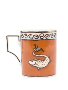 Фарфоровая кружка il viaggio di nettuno, 11х8х10 см, Ginori 1735, коричневый