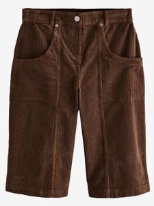 Брюки свободного кроя Next, темно-коричневый