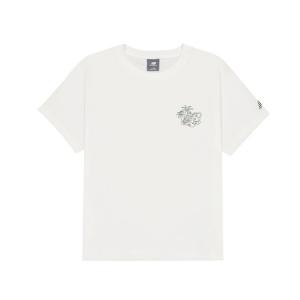 New Balance Футболка женская белая