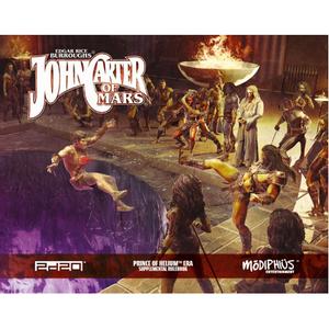 Книга Prince Of Helium Era: John Carter Of Mars, Adventures On The Dying World Of Barsoom Rpg Modiphius