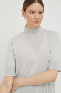 Хлопковый свитер G-Star, серый