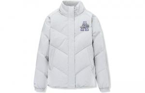 Пуховик женский Barn серый Anta