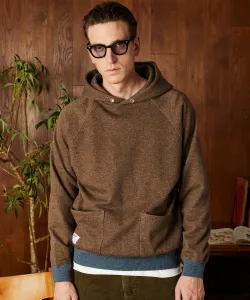 Двухцветная толстовка с капюшоном/двухцветная парка