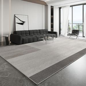 Budis Ковер 200х350 см для гостиной/спальни, Nordic, Customizable, Non-Slip, Gray Castle 01, Thickened Loop Pile