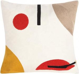 ZUIAI Чехол на подушку Simple Colors квадратный цвет beige yellow brown