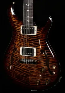 PRS Hollowbody II Black Gold Wraparound 10 Top (901)