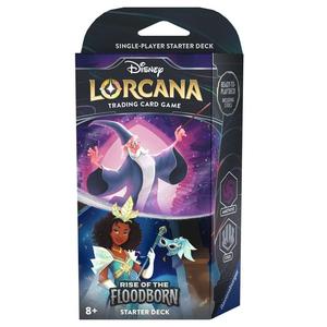 Disney Lorcana: Rise of the Floodborn TCG Стартовая колода «Аметист и сталь» — стартовый набор