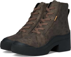 Ботинки Dr. Scholl's Time Off Up Lace-Up Short Boots, цвет Dark Umber