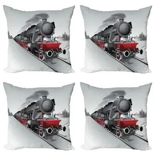 Чехол для подушки Abakuhaus, красный