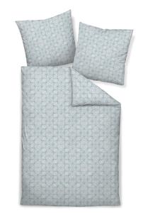 Постельное белье Janine серый, зеленый ширина/длина: 135/200 см