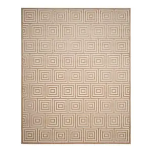Коврик для дома и улицы Cottage Hope Safavieh, бежевый, 244x336 см