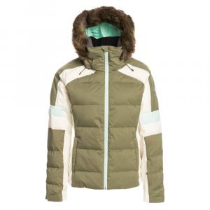 Женская утепленная сноубордическая куртка Roxy Snowblizzard, Deep Lichen Green