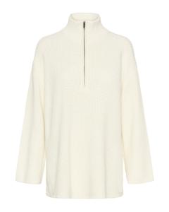 Kaffe Свитер 'Pietra' в белом цвете