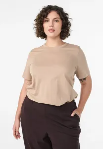 Простая футболка Zizzi, Cobblestone