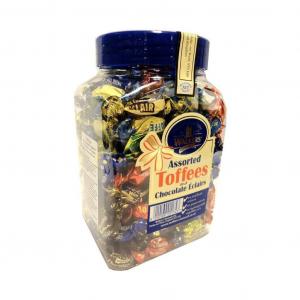 Ассорти ирисов и эклеров с шоколадом Walkers Non such, банка 1,25 кг (ирис и шоколадные конфеты) Walkers Nonsuch