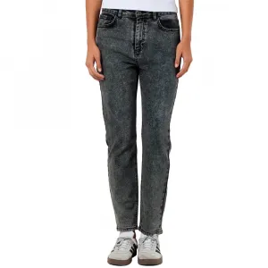 Джинсы Noisy May Moni Straight Ankle Az391Dg high waist, серый