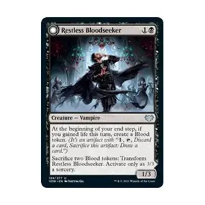 CCG Неугомонный кровооискатель (U), MTG - Innistrad: Crimson Vow