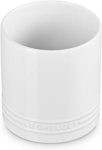 Кастрюля для кухонных принадлежностей Le CreusetStoneware Signature с прямыми стенками, 1 кварта, белая