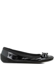 Кожаные балетки Dove Nuotano Gli Squali, черный