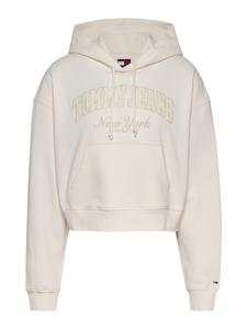 Толстовка с капюшоном Tommy Jeans Sweatshirt, натуральный белый