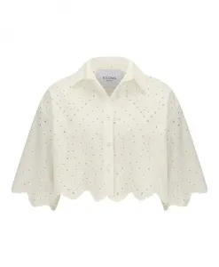 Укороченная рубашка finaliwo Nicowa, белый