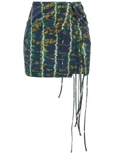 Юбка мини Hilaree Altuzarra, зеленый