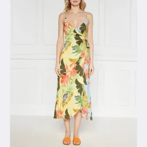 Тропическое отпускное платье Desigual, мультиколор