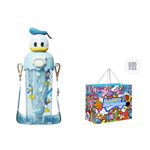 Лотсо стич мороженое космическая кружка, пластиковая кружка для воды 550ml Disney, Disney Ice Cream Space Cup (Donald Duck+Stitch Shopping Bag)