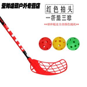 He Jiagong Хоккейная клюшка Carbon Fiber, 85 см, красная, для левшей