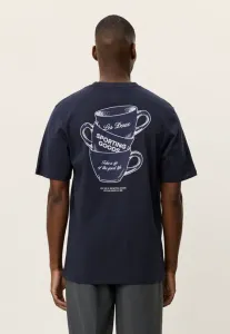 Футболка с принтом бена Les Deux, Dark Navy