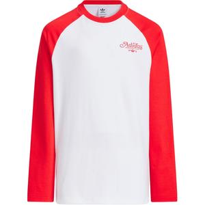 Футболка GS Adidas Originals, белый/красный